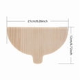 thumbnail image 2 of Wooden Pizza Peel For Baking And Kitchen Use With Semi Design Ideal For Home Or Commercial Bakeware, 2 of 4