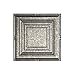 thumbnail image 3 of Fasade Easy Installation Portrait Galvanized Steel Glue Up Ceiling Tile/ Ceiling Panel (12" X 12" Sample), 3 of 3