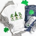 thumbnail image 2 of QIPOPIQ T-Shirts à Manches Courtes pour Femmes à Col Rond T-Shirts de la Saint-Patrick Hauts Shamrock T-Shirt Vert Chemise Chemise T-Shirts de la Saint-Patrick Tee T-Shirt T-Shirts Imprimés de Fête T-Shirts Graphiques Aubaines, 2 of 7