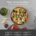 thumbnail image 4 of Gotham Steel Diamond Copper 9.5” Nonstick Fry Pan Ti-Cerama Coating Skillet – Oven and Dishwasher Safe Cookware, 4 of 6