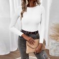 thumbnail image 2 of TIMIFIS Womens Long Sleeve Turtleneck Shirt Lightweight Slim Turtle Neck Active Tops Basic Pullover Undershirt Pullover Undershirt Active Shirts - Fall/Winter, 2 of 5