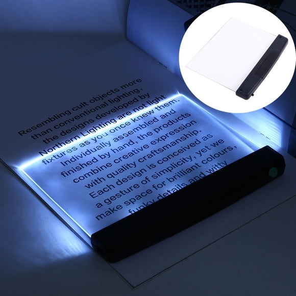 Creatives Flat LED Reading Light Night Light Portable Desk Lamp Eye,Clearance Deals