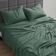 thumbnail image 2 of Nestl King Sheet Set, 1800 Series Microfiber Deep Pocket 4 Piece Bed Sheet Set, 2 of 8