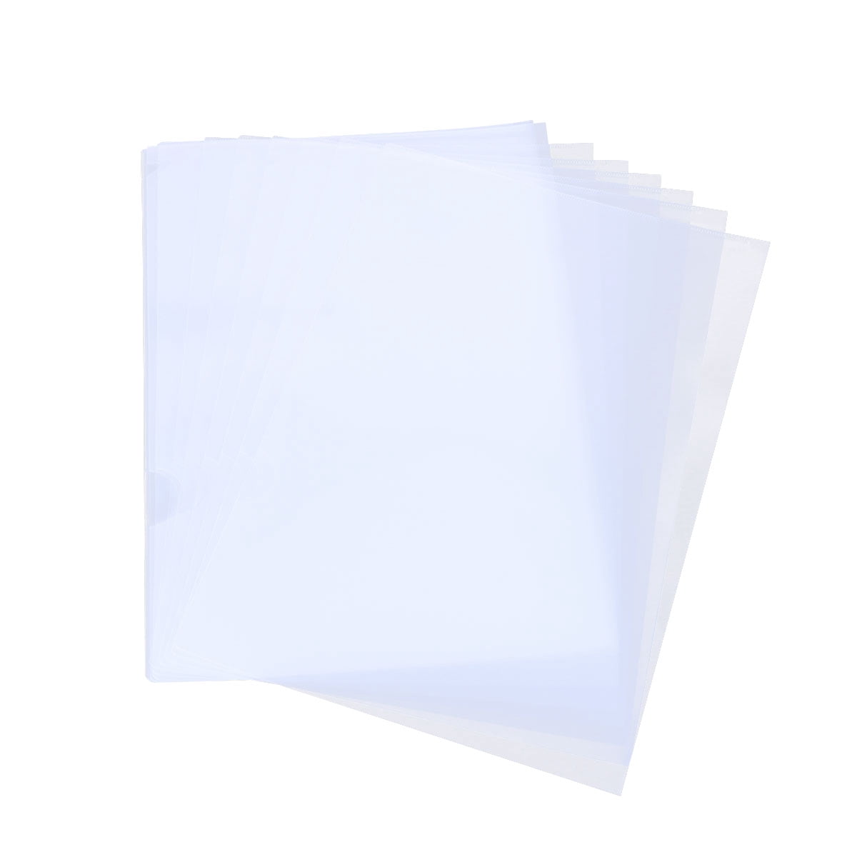 Dossiers en Plastique Adhésifs A4 L, Blanc, 20 Unités