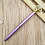 Shldybc Cute Ballpoint Pens for Note Writing, Crystal Ball Pens Office Supplies for Women & Men, Large Diamond Ballpoint Pens, Good Gift Journaling Pens for Everyday Writing Activities