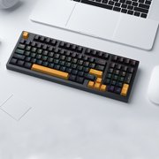 EGNMCR Russian True Mechanical Keyboard Russian Gaming Keyboard Russian Hot Swap Wired Keyboard Mechanical Keyboard