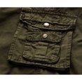 thumbnail image 2 of fastboy Cargo Shorts Pantalons Décontractés Homme Tenue Résistance à l'Usure Multi-Usage Extérieur Intérieur Commodité Costume de Travail à la Mode Blanc-Gris 38, 2 of 6