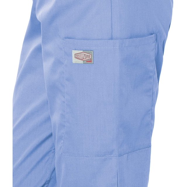 Landau Pantalon de Sarrau à 3 Poches pour Femmes Scrub Zone, Coupe Classique Décontractée, Jambe Droite