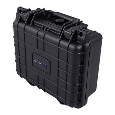 CASEMATIX 11 Pouces Étui Étanche Hermétique pour Détecteur de Poissons Marin Compatible avec Garmin Striker 4 GPS, Plus 4cv et Autres Appareils de Pêche en Eau avec Accessoires - Inclus Uniquement l'Étui
