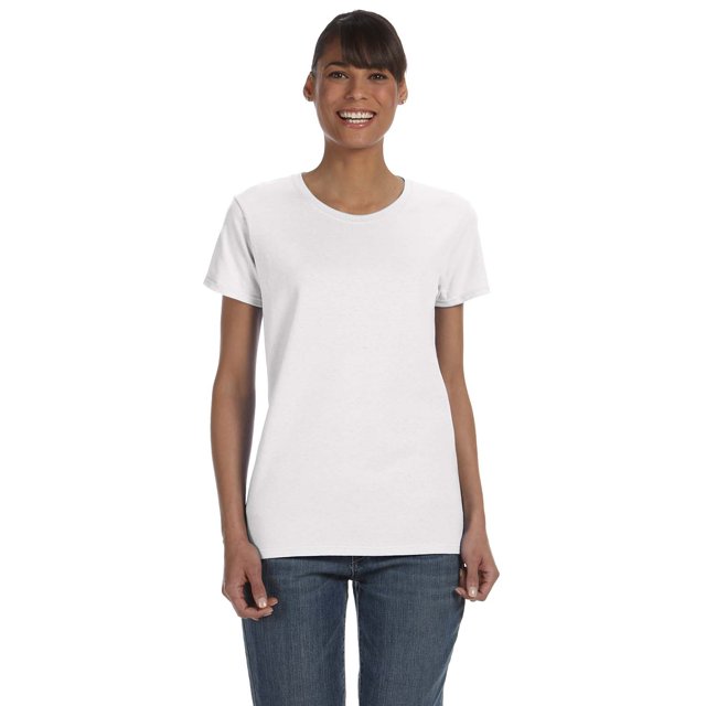 Gildan T-shirt pour Femmes en Coton Épais