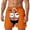 Orange, variant on Casual Summer Shorts With Print Lightweight Comfortable Fit for daily wear and outdoor activities Elastic Waist Breathable Fabric Easy Care Men’s Casual Bottoms