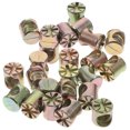 thumbnail image 2 of Kit de Remplacement de Matériel pour Berceau 20 Pcs Écrou de Barillet M6x10mm à Illets Croisés, 2 of 8