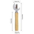 thumbnail image 2 of Ouvre-bouchon en Acier Inoxydable avec Design Portable en Forme de T pour la Maison et Ouverture de Liège à Insertion Facile, 2 of 6
