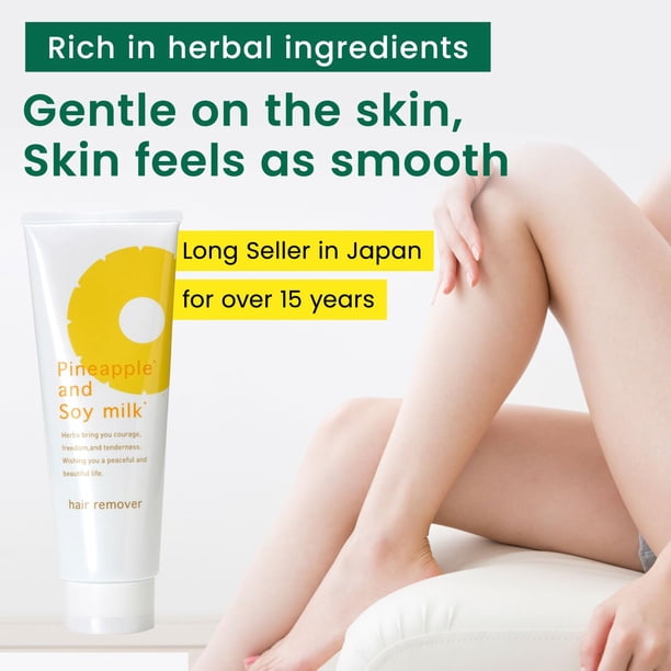 SUZUKI HERB LABORATORY Hair Removal Cream (8.1 OZ / 230g) and Hair