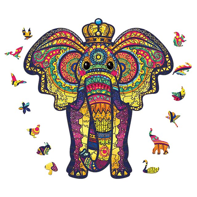 Irregular Three-Dimensional Animal Puzzles With Special-Shaped Wooden Puzzles