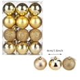 thumbnail image 2 of Vaidha 40mm Christmas Tree Bauble Hanging Home Party Ornament Decor, 2 of 2