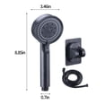 thumbnail image 3 of LSLJS Pomme de Douche à Main Ensemble Pomme de Douche à Main avec Tuyau 5 Réglages de Jet Haute Pression pour Douche de Gym, Pomme de Douche, 3 of 8
