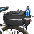 thumbnail image 3 of Estbridge Bike Rear Rack Bag 10l Folding Shelf Bag Waterproof Bike Trunk Cooler Bag Insulated Bicycle Rear Seat Bag Cycling Bike Backseat Storage Cargo Large Capacity  Back Seat Bag, 3 of 7