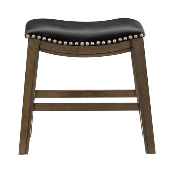 Topline Home Furnishings Stool, Faux Leather