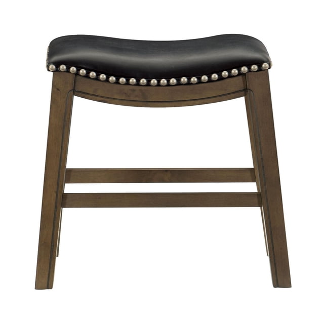 Topline Home Furnishings Stool, Faux Leather