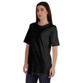 thumbnail image 4 of Inkmeso T-Shirt Basique en Coton à Col Rond pour Femmes Coupe Ample Décontracté Long Haut d'Entraînement, 4 of 8