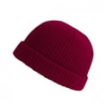 thumbnail image 4 of Unisex Fashion Warm Winter Casual Knitted Hat Solid Color All-match Hat, 4 of 9