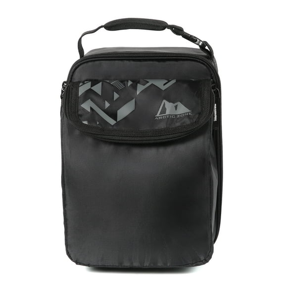 Arctic Zone Expandable Upright HardBody® Lunch Box, Black