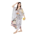 thumbnail image 3 of Caftans Longs pour Femmes Grande Taille Robe Caftan Robe de Soirée Fête Été Plage Robe d'Été Manches Kimono Longues Robes Décontractées en Ligne, 3 of 7