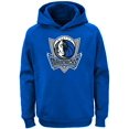 thumbnail image 1 of Outerstuff Nba Youth Team Color Performance Primary Logo Pullover Sweatshirt Hoodie (Dallas Mavericks Blue 8), 1 of 1