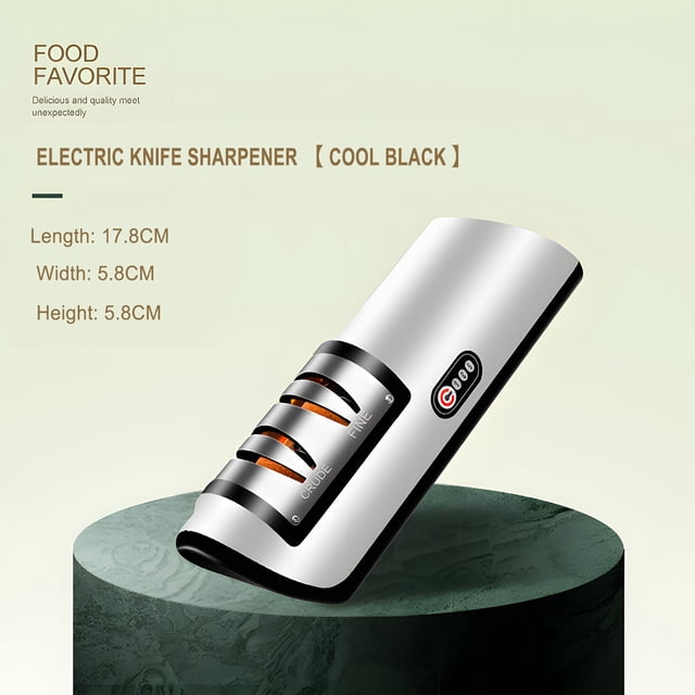 Knife Sharpener Household Knife Sharpener Kitchen Tool Multifunctional Fully Automatic Charging Small Knife Sharpener
