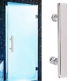 thumbnail image 1 of Door Pull, Stainless Steel Sliding Door Handle With Glossy  And Flat Edge Easy To Install Door Hardware For Barn Gate Garage, 1 of 8