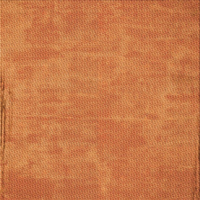 Ahgly Company Tapis de Zone Carré Lavable en Machine Orange Rouge Orange, 5 Pieds Carré