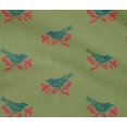 thumbnail image 4 of oneOone Cotton Flex Fabric Branch & Bird Block Printed Fabric 1 Yard 40 Inch Wide, 4 of 4