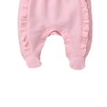 thumbnail image 5 of Pyjama à Pieds pour Bébé Fille, Barboteuse à Col Volanté avec Chapeau Assorti, 5 of 5