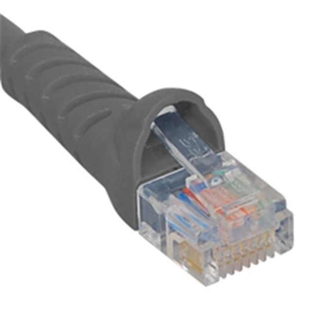 3 ft. Cat 5E Molded Boot Patch Cord - Gray