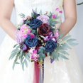 thumbnail image 1 of Langgg Bridal Bouquet Rose Flower for Photo Props Party Decoration, 1 of 9