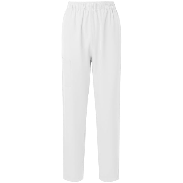 Chbgutlmr Pants for Women Elastic Waist Ruched Solid Color Loose Fitting Lightweight Office Work Trousers