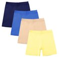 thumbnail image 1 of Zpanxa Girls Cotton Shorts Solid Color Comfortable Leggings Soft Breathable Yoga Shorts 9 Years, 1 of 7