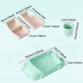 thumbnail image 2 of Tableware Set For Kitchen And Dining with Car Shaped Tray And Separate Plates Cutlery Water Cup For Kids And Family Dining, 2 of 7