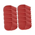 thumbnail image 2 of 10 Pcs de Couvre-Chefs en Fer pour Golf, Cuir PU Premium, Léger, Anti-Rayures, Golf S Rouge, 2 of 8