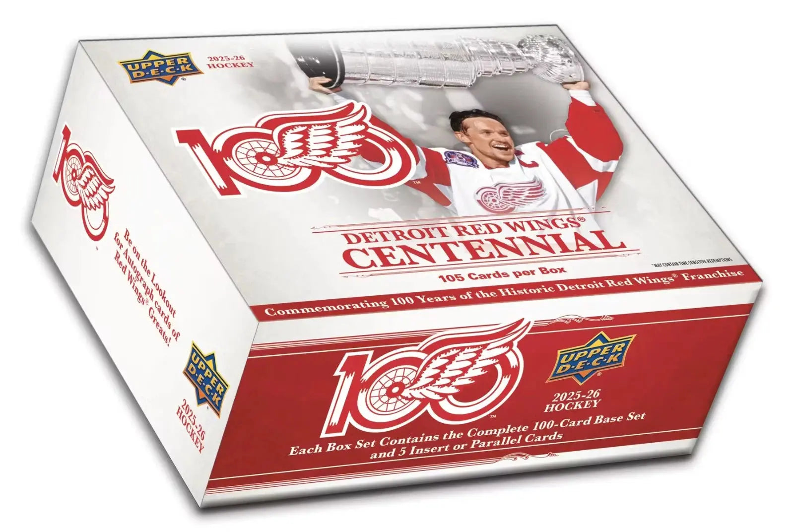 2025-26 Upper Deck Red Wings Centennial Box Set