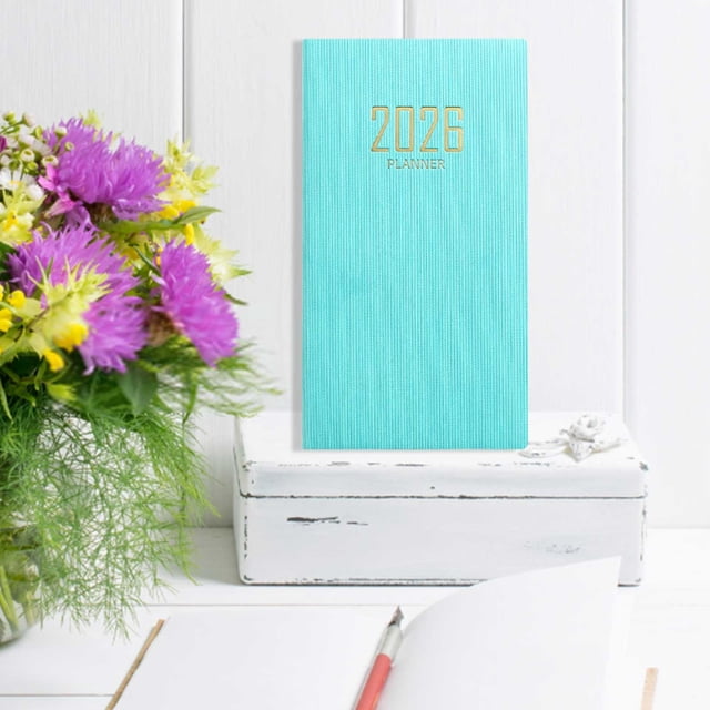 Wzzjkit School Supplies A6 Mini Notebook Organizer Planner Daily Planner Notebook Travel Diary