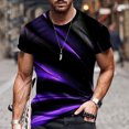 thumbnail image 1 of lcziwo Chemise Imprimée 3D pour Homme 2024 T-Shirts Graphiques Chemises pour Homme Manches Courtes Décontracté Col Rond Hauts Mode Urbaine Tendance T-Shirts Grande Taille pour Homme Noir TG, 1 of 5