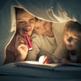 thumbnail image 2 of LED Mini Bright Flashlight Torch Camping Hiking 7 Night Light Bulbs Stair Light Things for Bedroom, 2 of 3