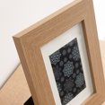thumbnail image 3 of DesignOvation Tinta 5" x 7" Matted to 3.5" x 5" Brown Tabletop Picture Frame, 3 of 7