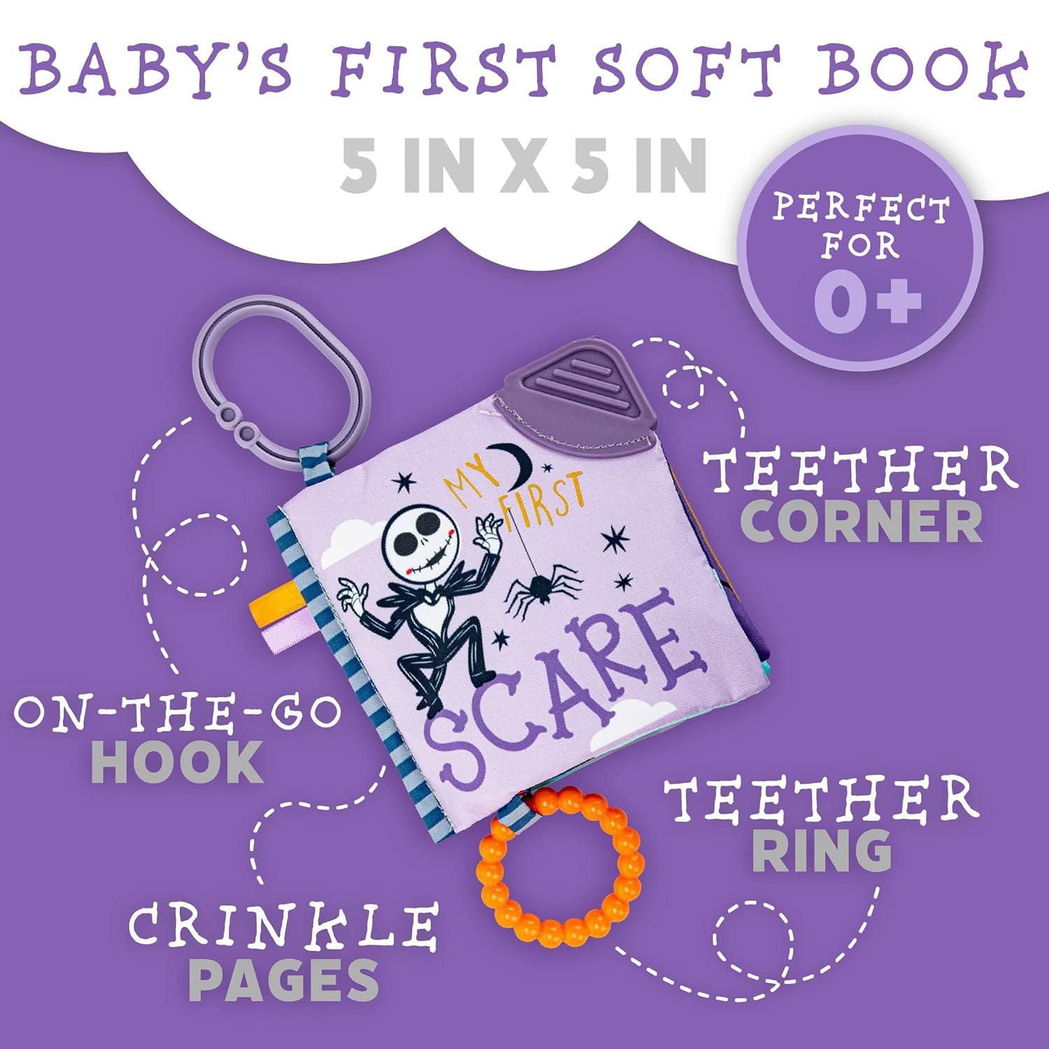 Livre souple pour bébé de Kids Preferred Disney Nightmare Before Christmas My First Scare Jack Skellington