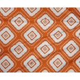 thumbnail image 4 of oneOone Polyester Lycra Orange Fabric Geometric Bandhani Sewing Material Print Fabric By The Yard 56 Inch Wide, 4 of 4