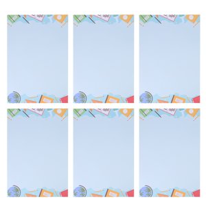Weiweiguan 50pcs A4 Lettre d'étudiant en couleur Papier d'impression Lettre Papier de lettre créative