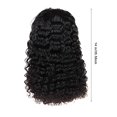 thumbnail image 3 of RKSTN Perruques en Cheveux Humains Lace Front Perruques en Cheveux Humains Ondulées Pré-Épilées Densité 150 % Remy Bouclées Perruques Sans Colle, 3 of 4