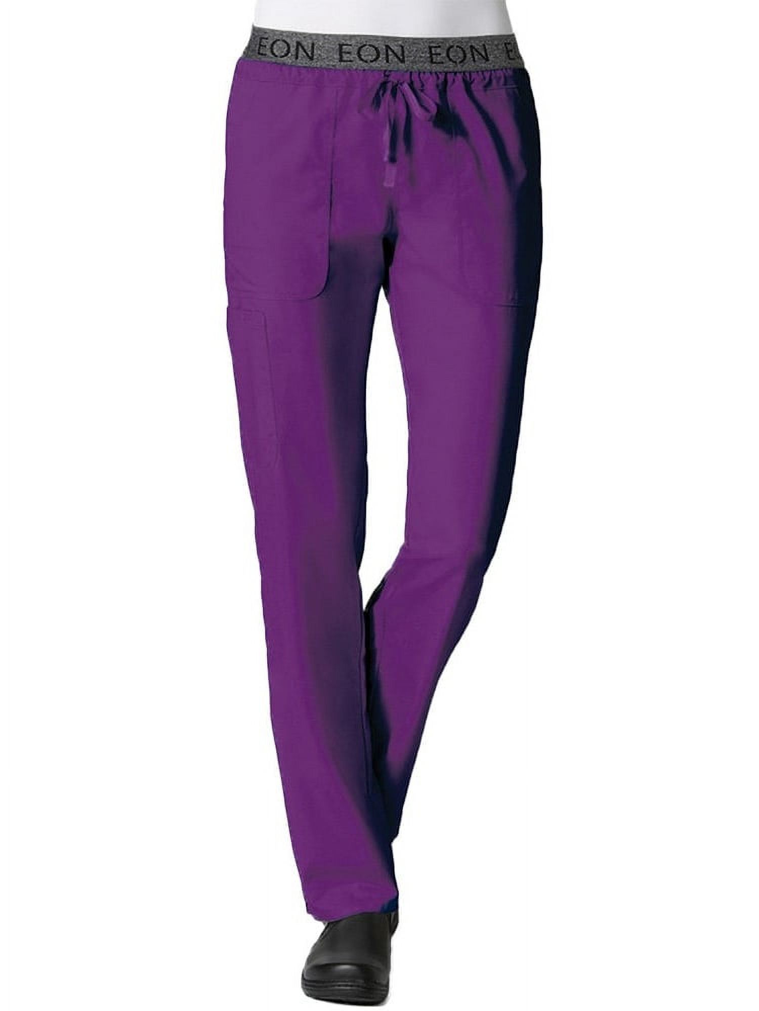 EON Women's COOLMAX Logo Elastic Drawstring Waistband Scrub Pant